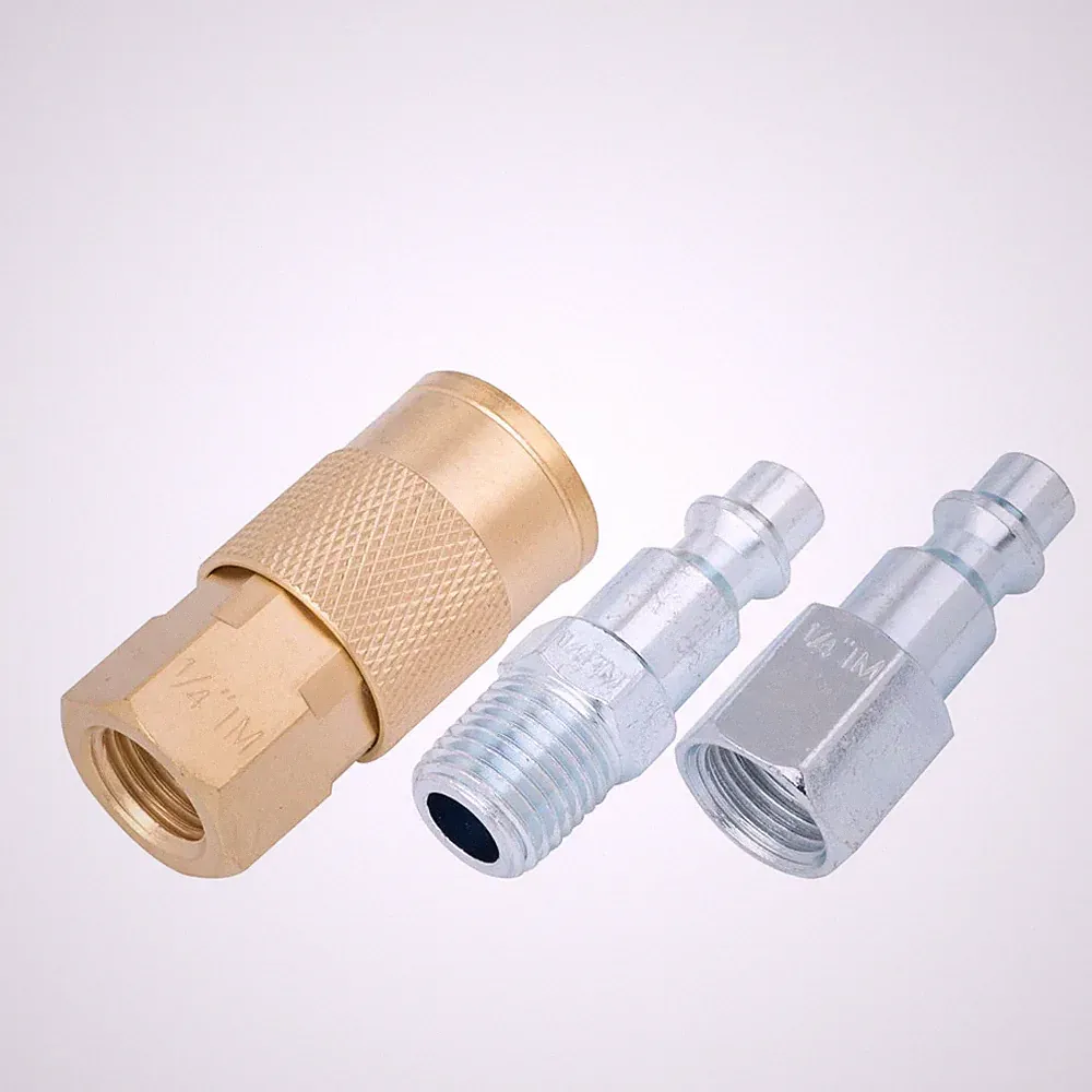 Kobalt 1/4-in NPT Coupler & Plug Kit Industrial Air Tool Fittings