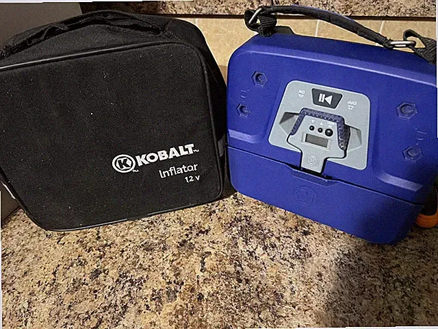 Kobalt 12-Volt Multi-Purpose Portable Car Sport Air Inflator KL-12 TESTED