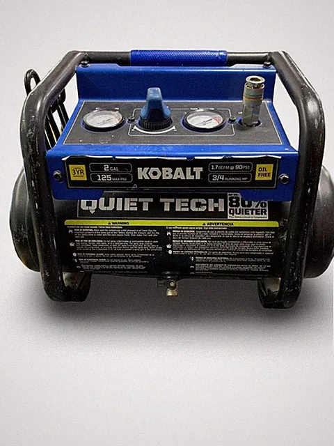 Kobalt 2 Gal Quiet Series Air Compressor – Used