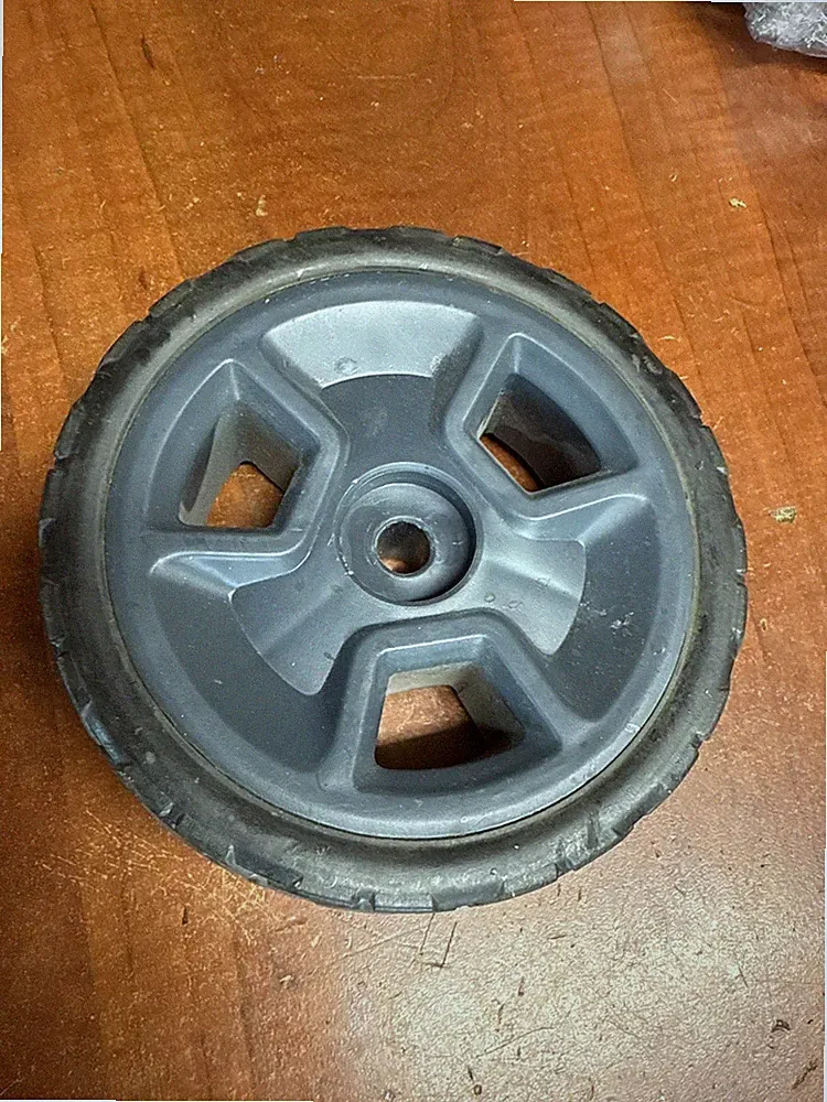 OEM Part 6-3/8” Wheel Assy For Kobalt 3320447 4.3Gal Quiet Tech Air Compressor