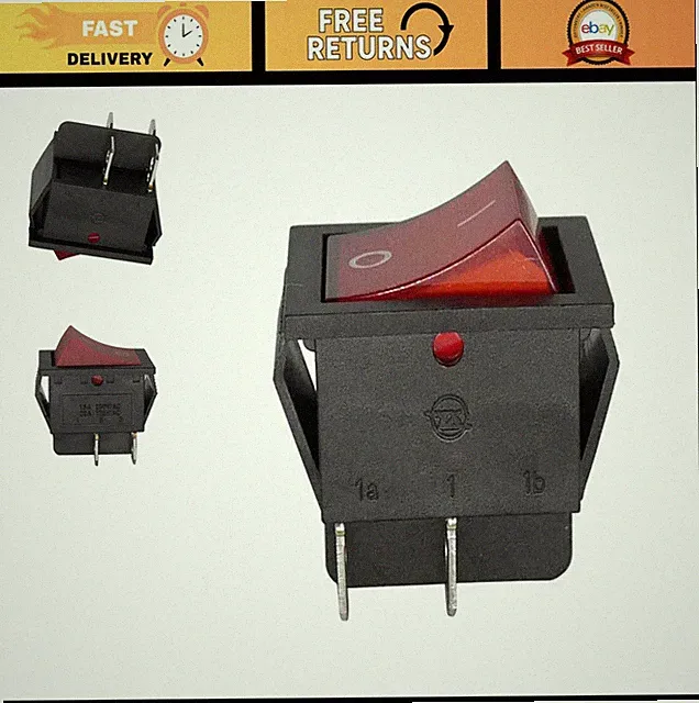 Replacement On-Off Switch for 8 Gal Air Compressor - Compatible & Durable Part